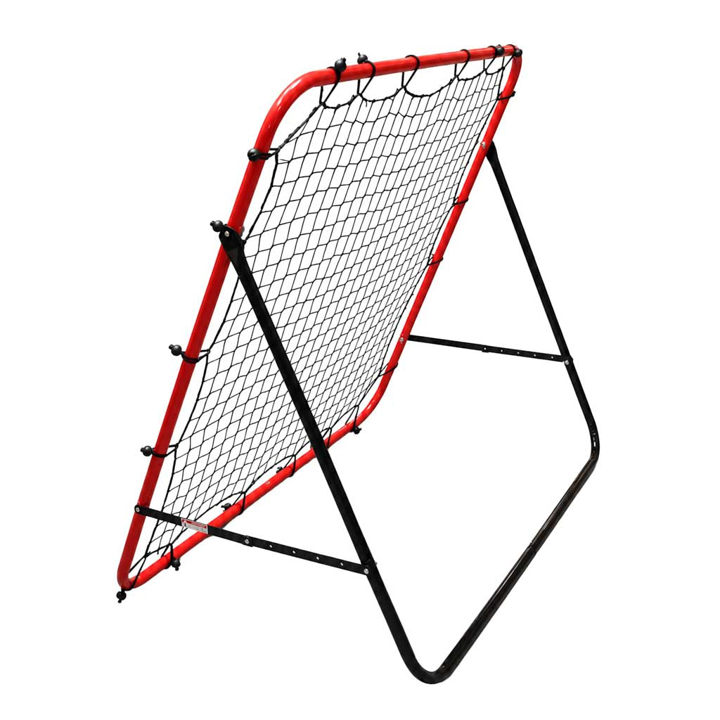 Futbola vārti bērniem ar atlēcienu treniņiem, 125x125 cm | EcoToys