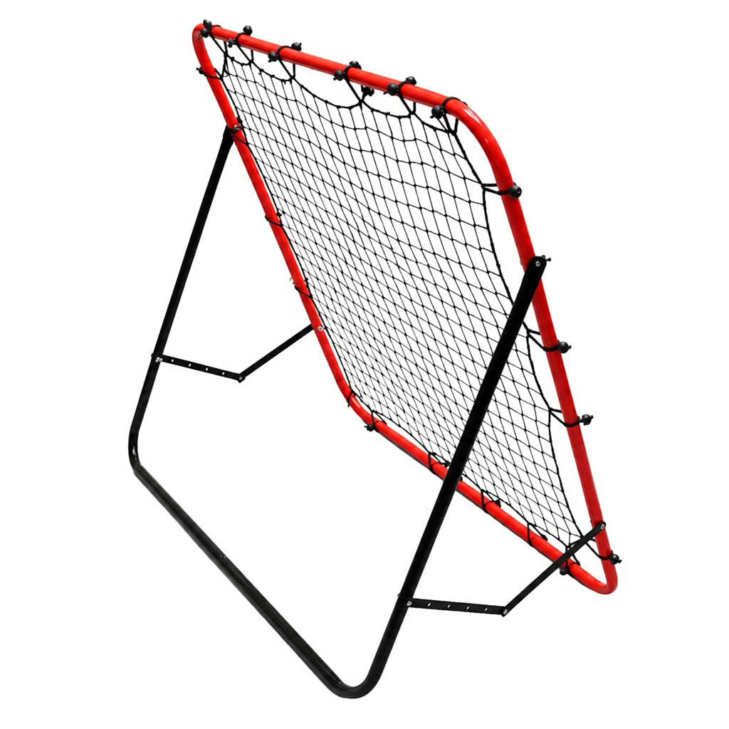 Futbola vārti bērniem ar atlēcienu treniņiem, 125x125 cm | EcoToys