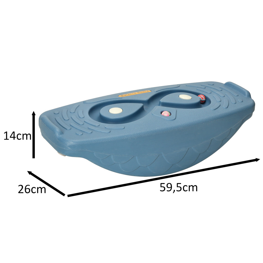 Grīdas līdzsvara baļķis tumši zils | EcoToys