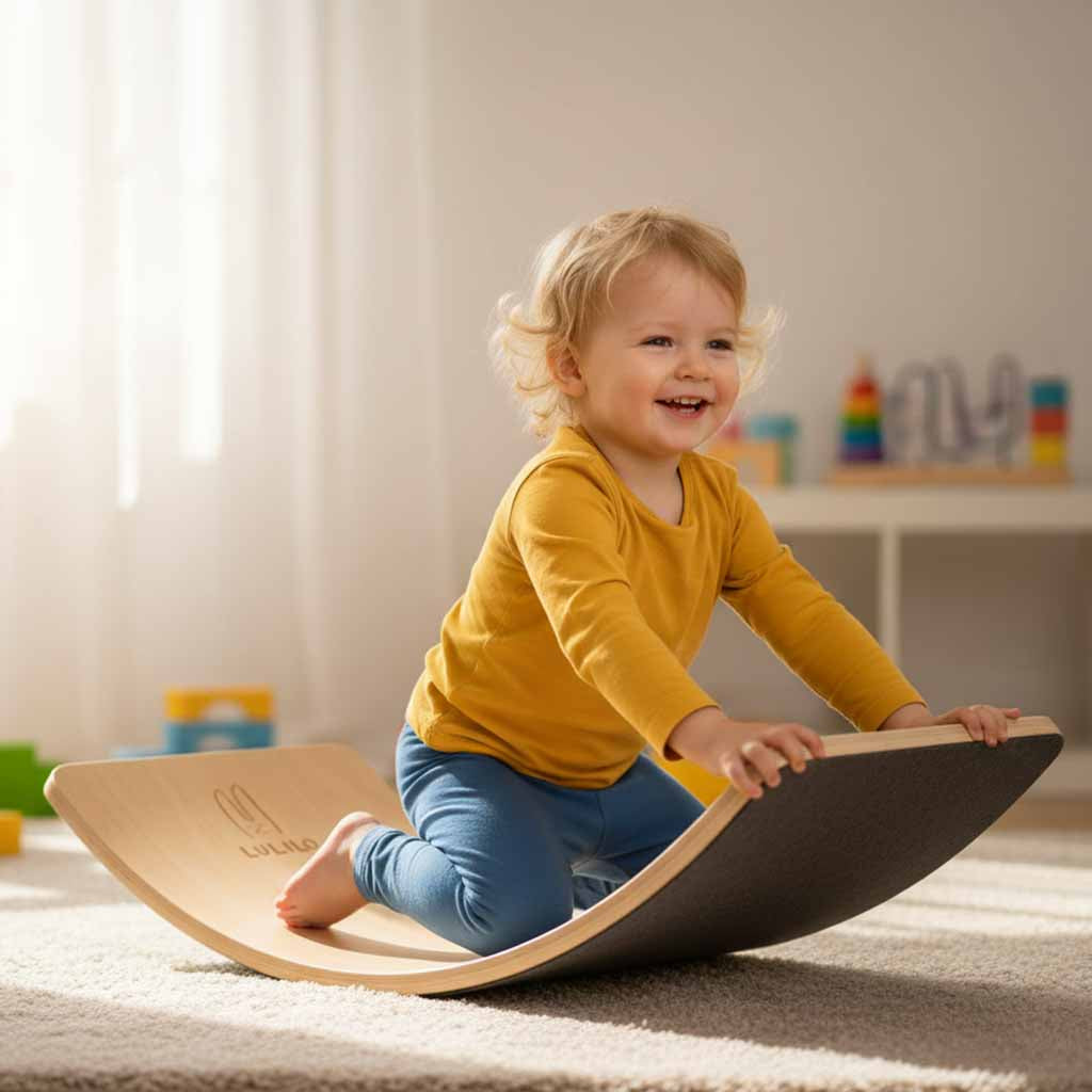 Filca balansēšanas šūpuļdēlis | EcoToys