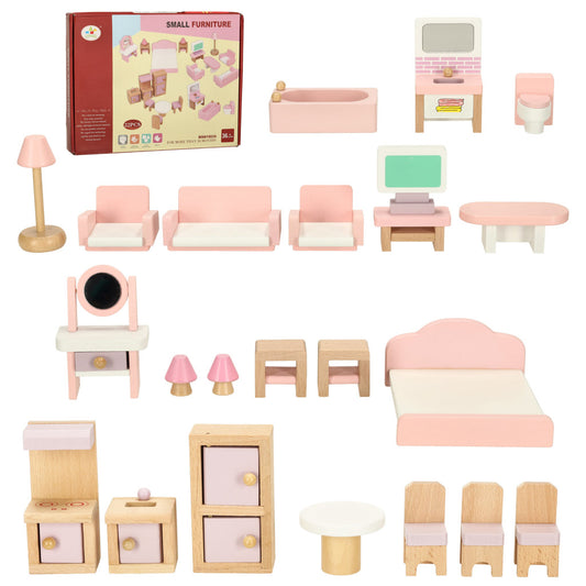 Leļļu mājas mēbeles OKINO | EcoToys