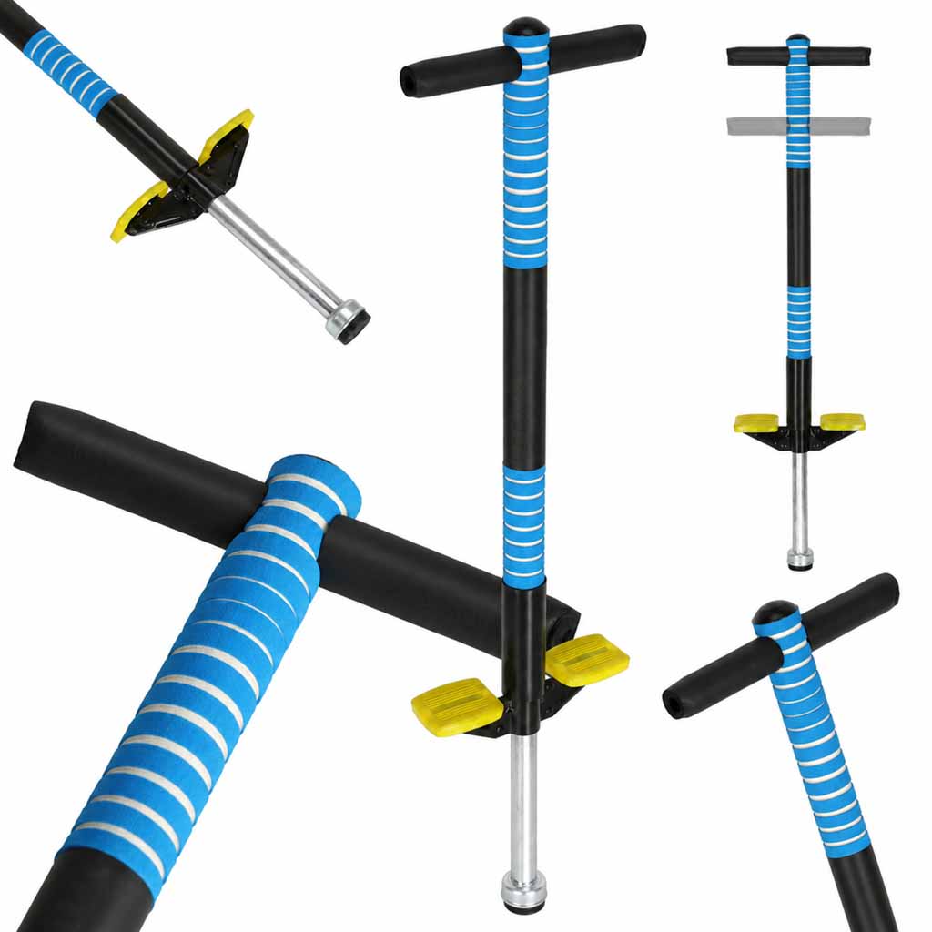 Regulējams pogo lecama stienis zils | EcoToys