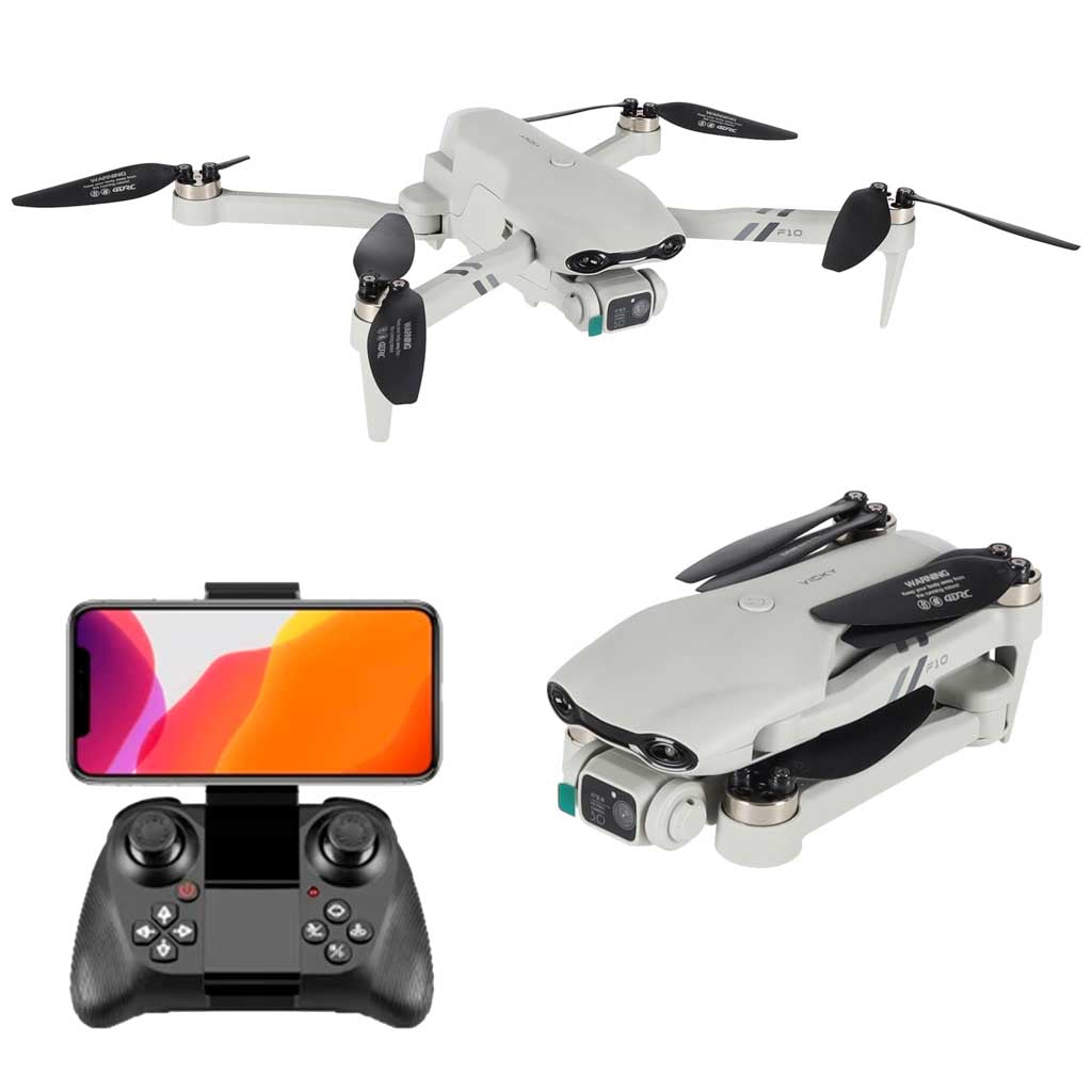RC dronis 4DRC F10 ar GPS un FPV kameru, 3,7 V | EcoToys