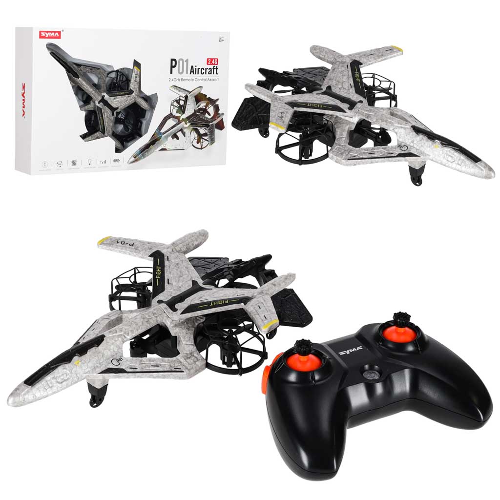 RC dronis Syma P01 ar LED un 360° triku režīmu, 2,4 GHz | EcoToys