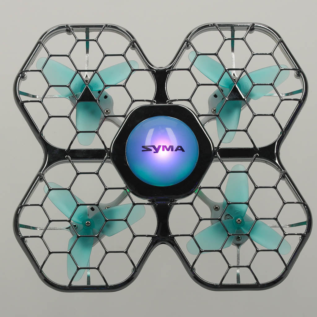 Syma X26PRO 2.4GHz Wi-Fi RC drons melns | EcoToys
