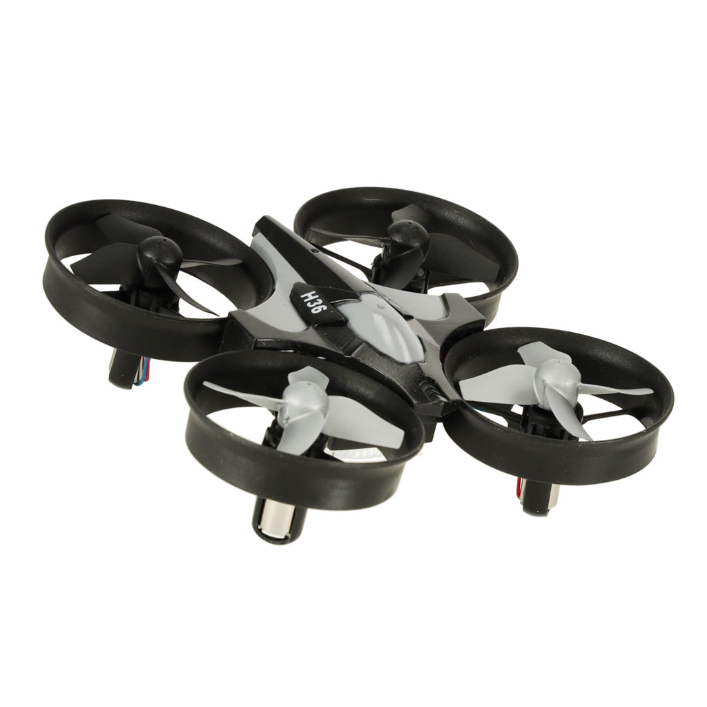 Mini drons JJRC H36 ar 6 asu stabilizāciju, 2,4 GHz, melns | EcoToys