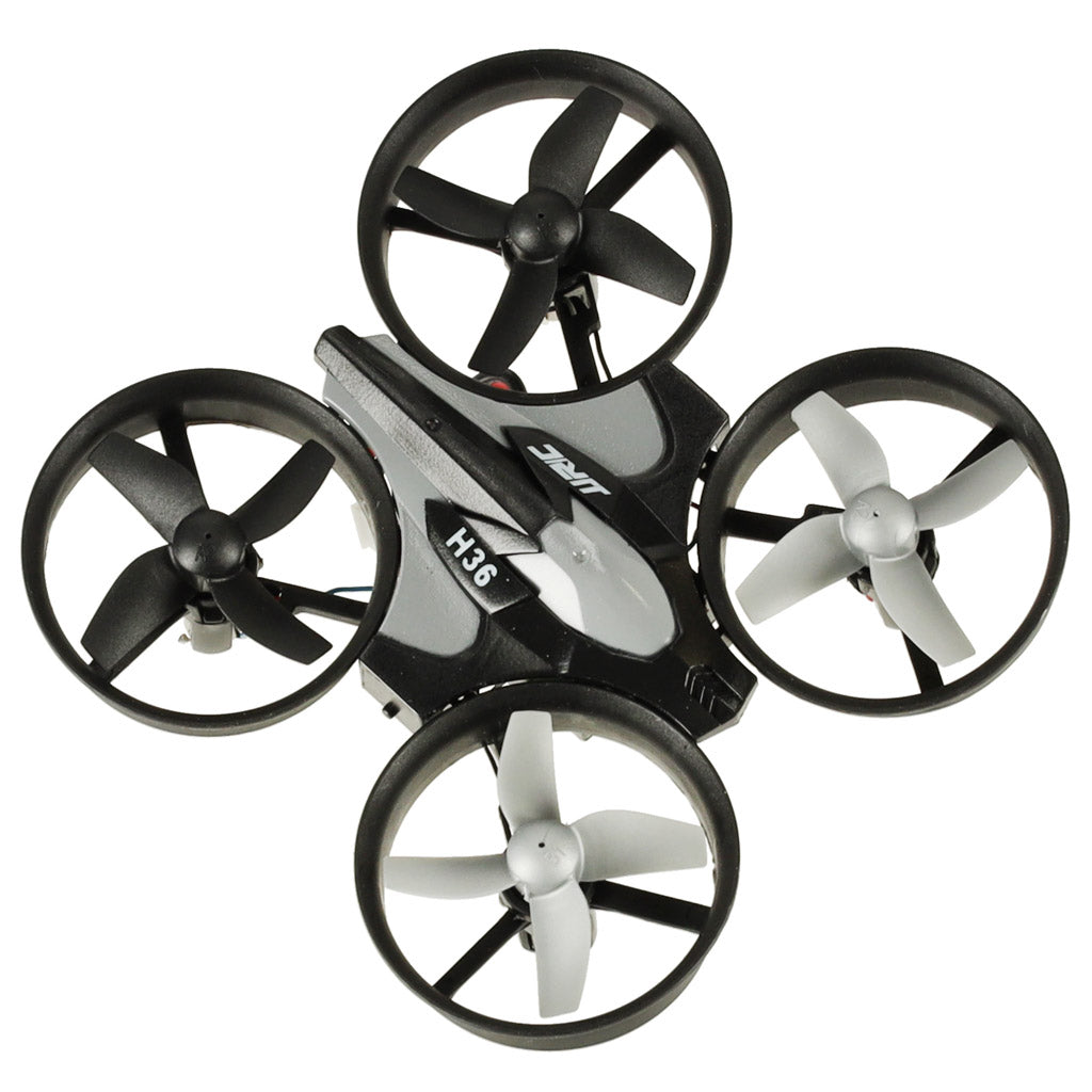 Mini drons JJRC H36 ar 6 asu stabilizāciju, 2,4 GHz, melns | EcoToys