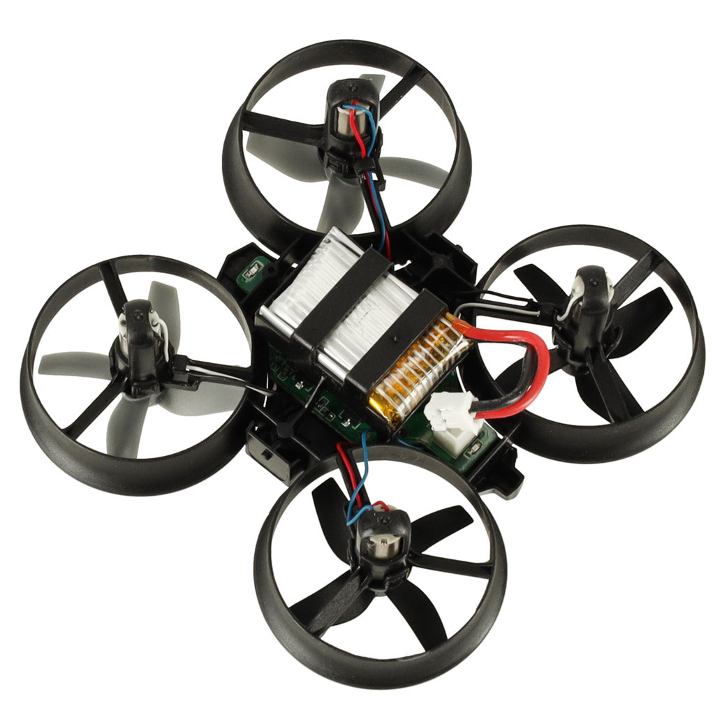 Mini drons JJRC H36 ar 6 asu stabilizāciju, 2,4 GHz, melns | EcoToys