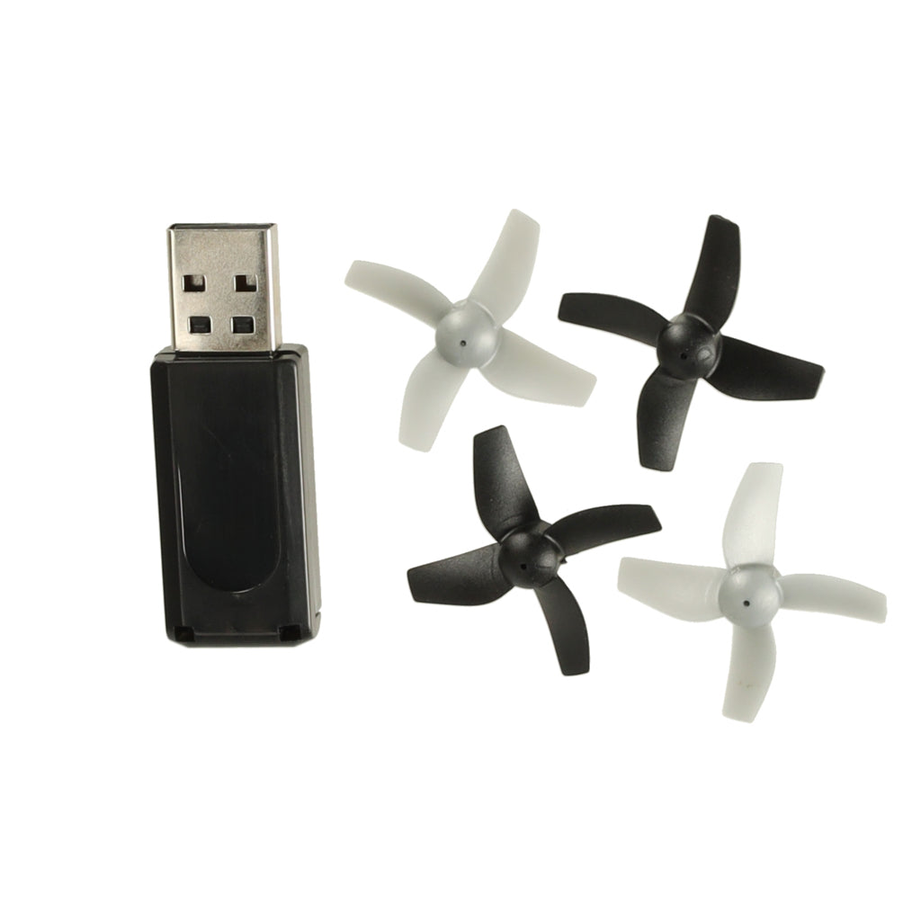 Mini drons JJRC H36 ar 6 asu stabilizāciju, 2,4 GHz, melns | EcoToys