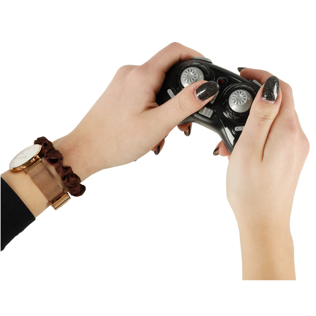 Mini drons JJRC H36 ar 6 asu stabilizāciju, 2,4 GHz, melns | EcoToys