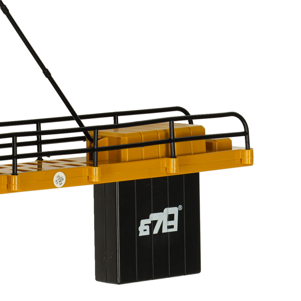 Tālvadības celtnis ar āķi un kravu, 128 cm | EcoToys