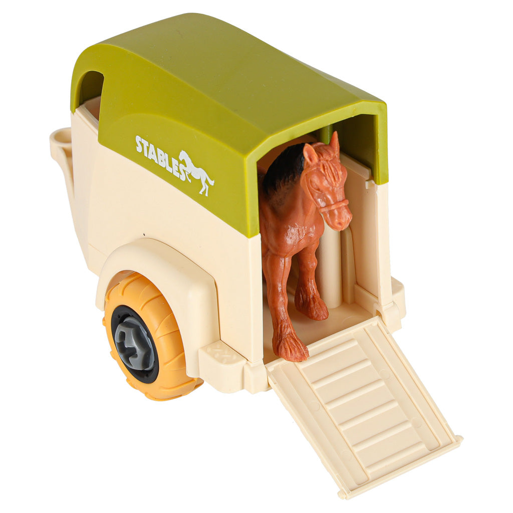 Fermas komplekts ar kombainu un sējmašīnu | EcoToys