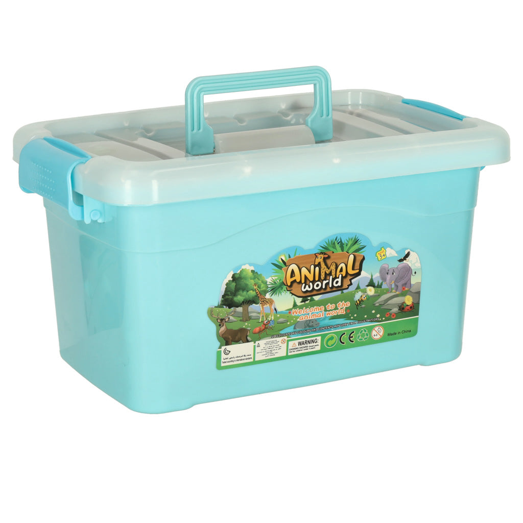 Figūriņas zoodārza dzīvnieki komplekts 59 el. | EcoToys