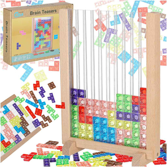 Koka Tetris puzle – loģikas spēle bērniem | EcoToys