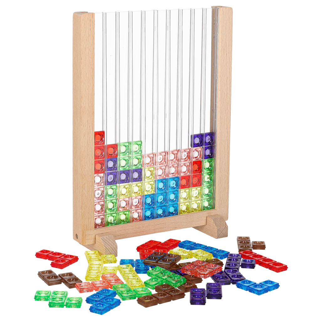Koka Tetris puzle – loģikas spēle bērniem | EcoToys