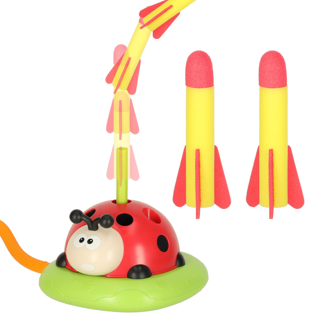 Lēkšanas un mērķa metiena sporta spēle bērniem “Mārīte” 3in1 | EcoToys