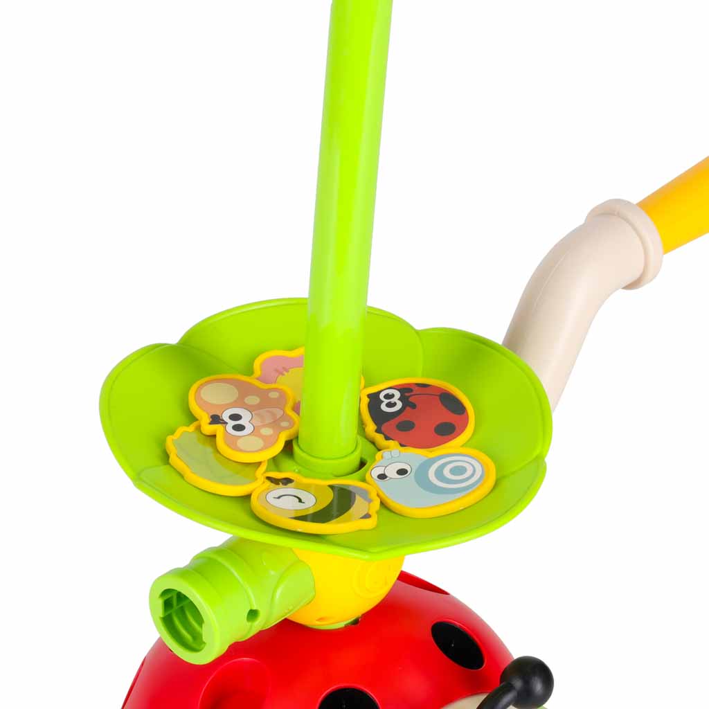 Veiklības spēle bērniem ar rotējošu stieni un mērķa metienu “Mārīte” 5in1 | EcoToys