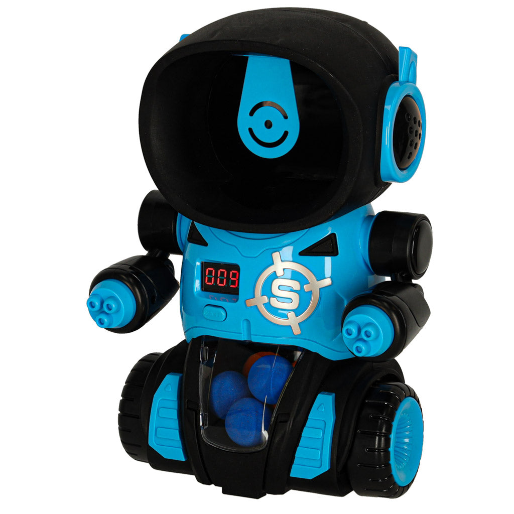 Bada robots mērķa šaušanas arkādes spēle komplekts pistole + bumbiņas | EcoToys