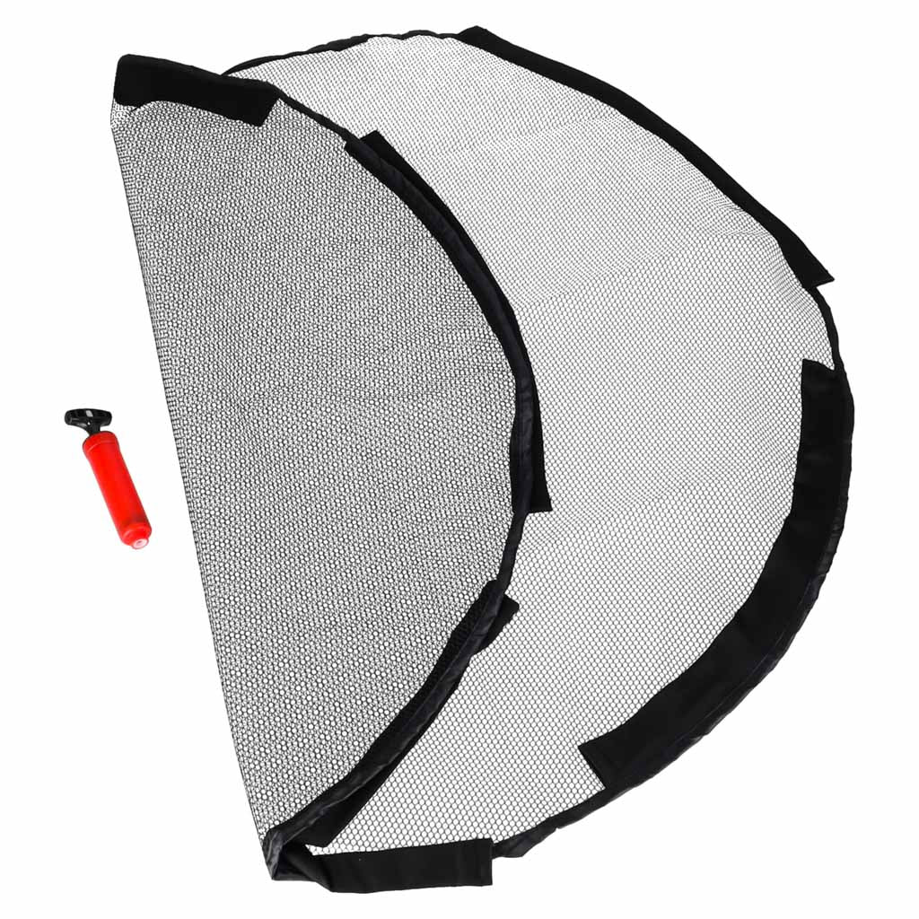 Komandu veiklības spēle „Roundnet“ – spēles komplekts: apaļs tīkls, 2 bumbiņas | EcoToys