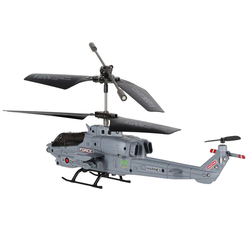 RC helikopters Syma S108H ar LED un stabilizāciju, 2,4 GHz | EcoToys