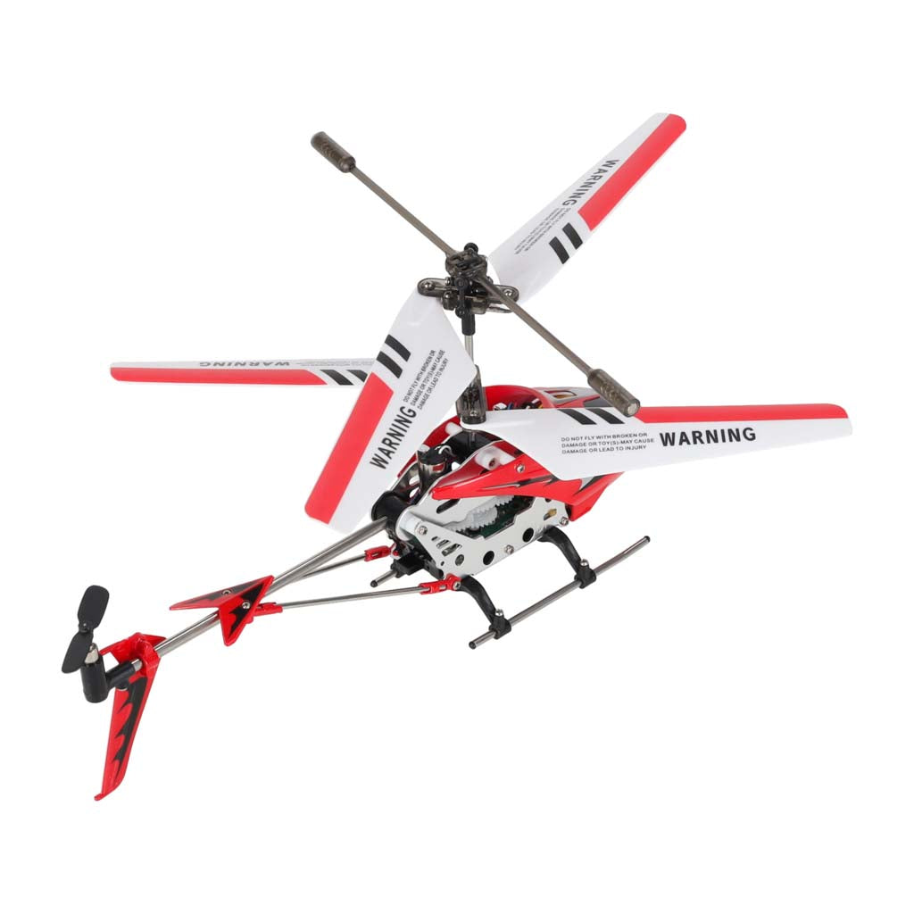 Tālvadības helikopters Syma S107G Metal ar žiroskopu, sarkans | EcoToys