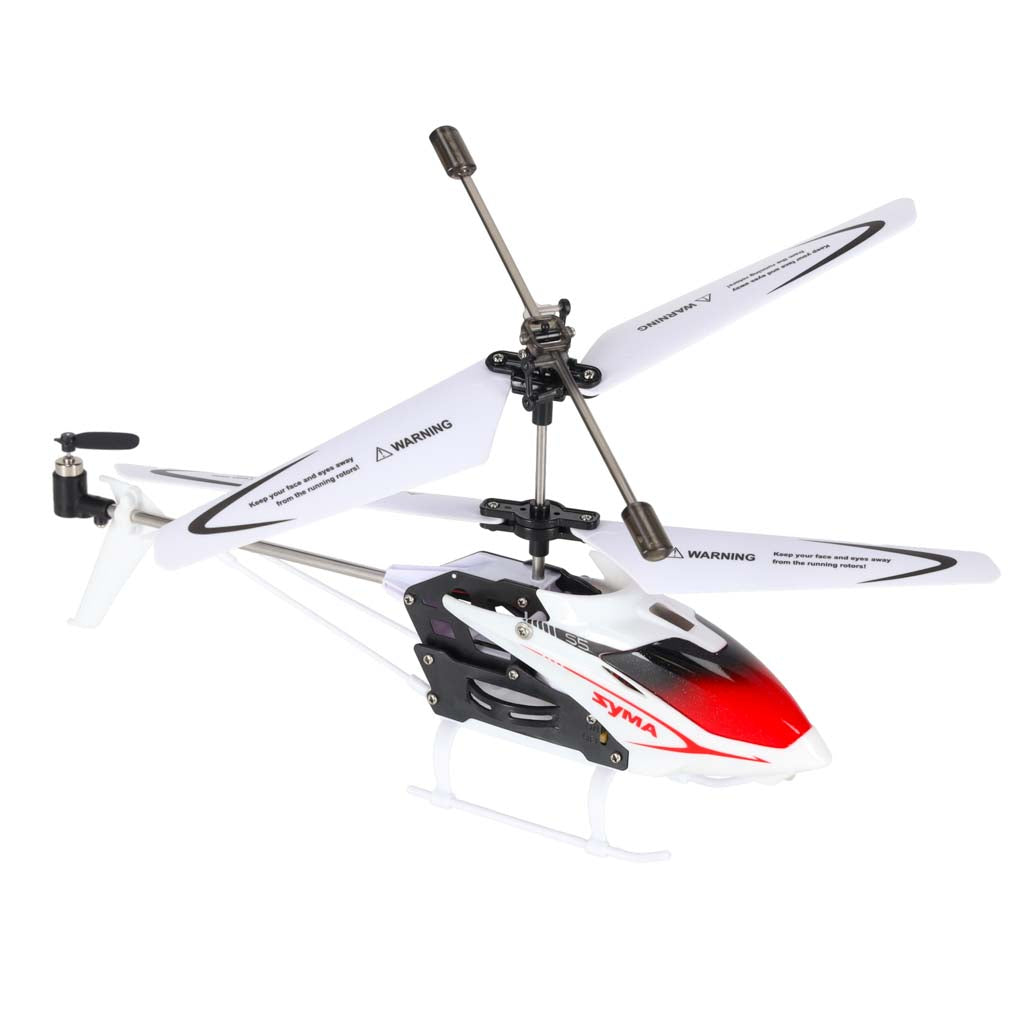 Tālvadības helikopters Syma S5 ar žiroskopu, 3 kanāli, balts | EcoToys