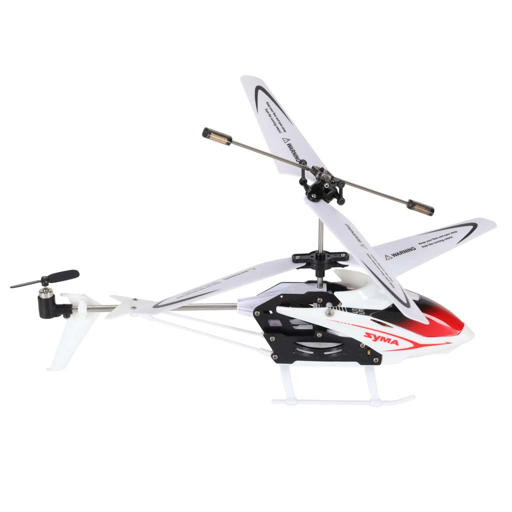 Tālvadības helikopters Syma S5 ar žiroskopu, 3 kanāli, balts | EcoToys