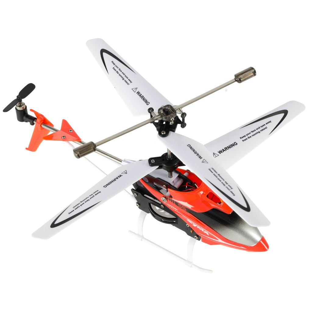 Tālvadības helikopters Syma S5 ar žiroskopu, 3 kanāli, sarkans | EcoToys