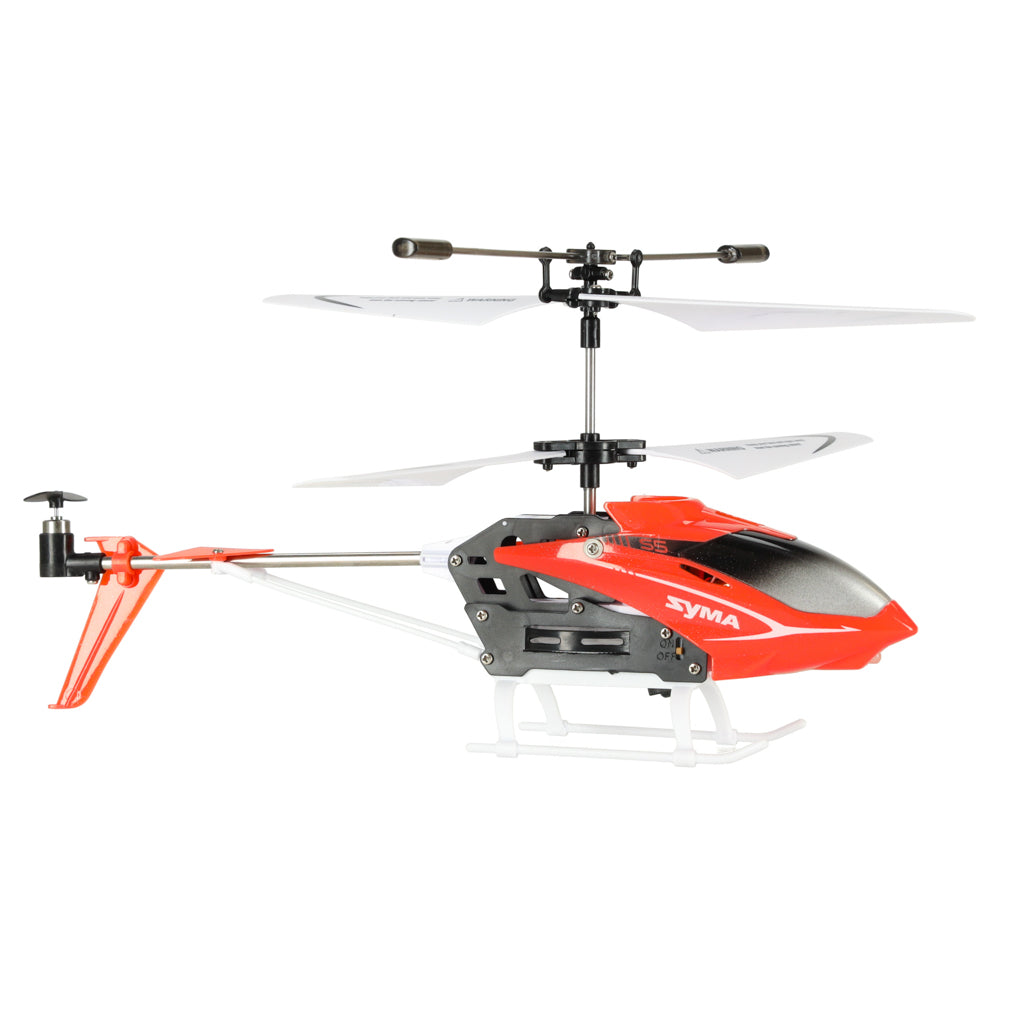 Tālvadības helikopters Syma S5 ar žiroskopu, 3 kanāli, sarkans | EcoToys
