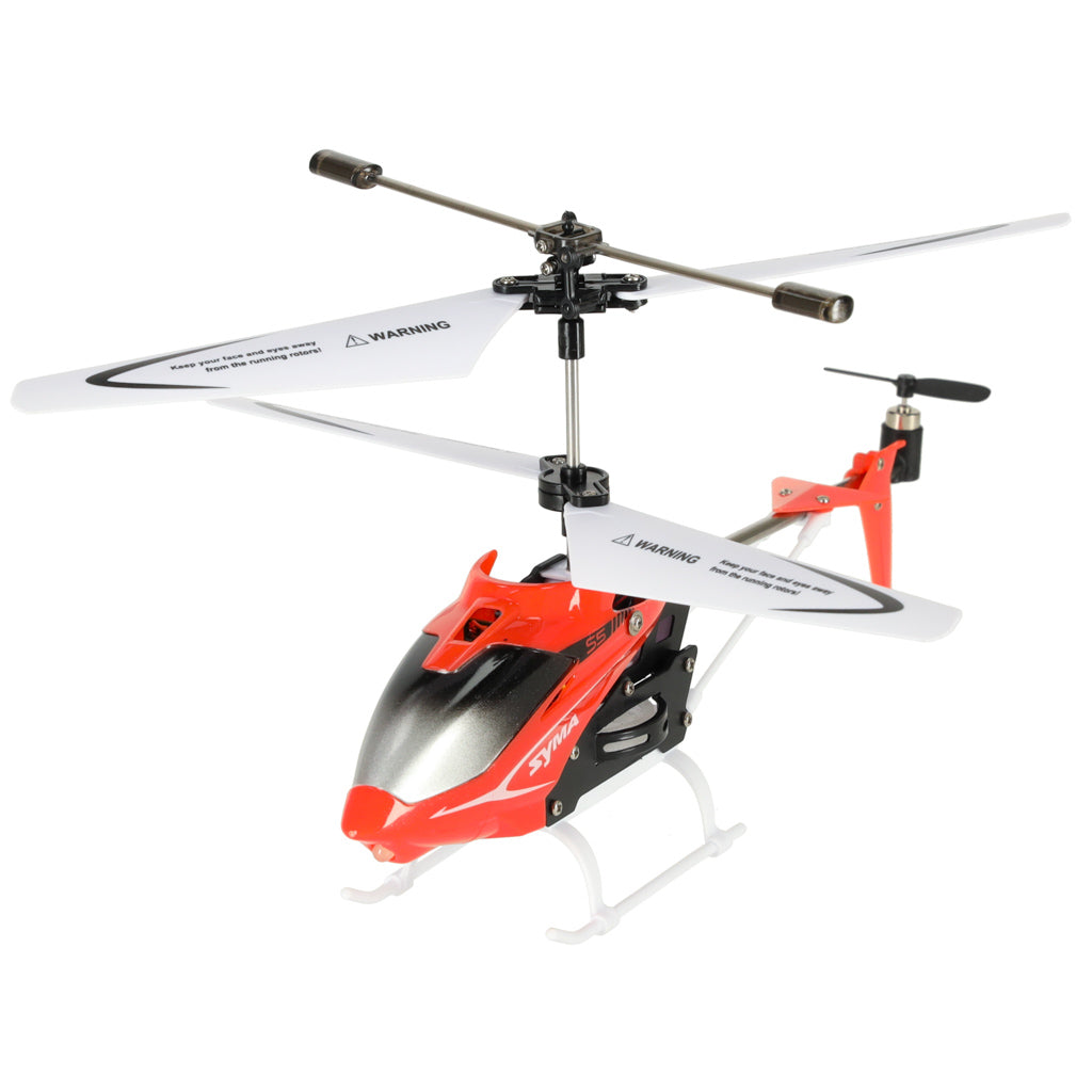 Tālvadības helikopters Syma S5 ar žiroskopu, 3 kanāli, sarkans | EcoToys