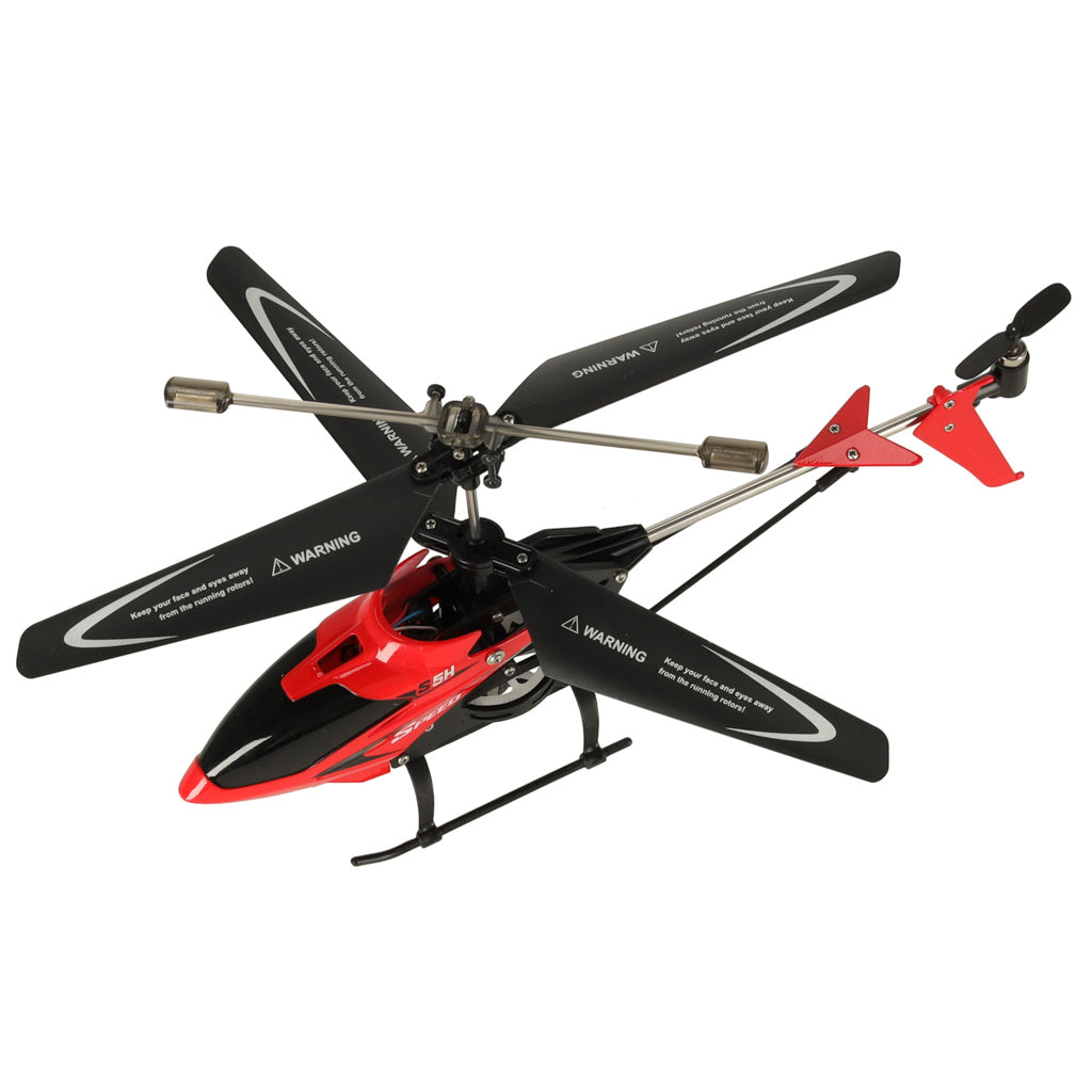 SYMA S5H 2.4GHz RTF RC helikopters sarkans | EcoToys