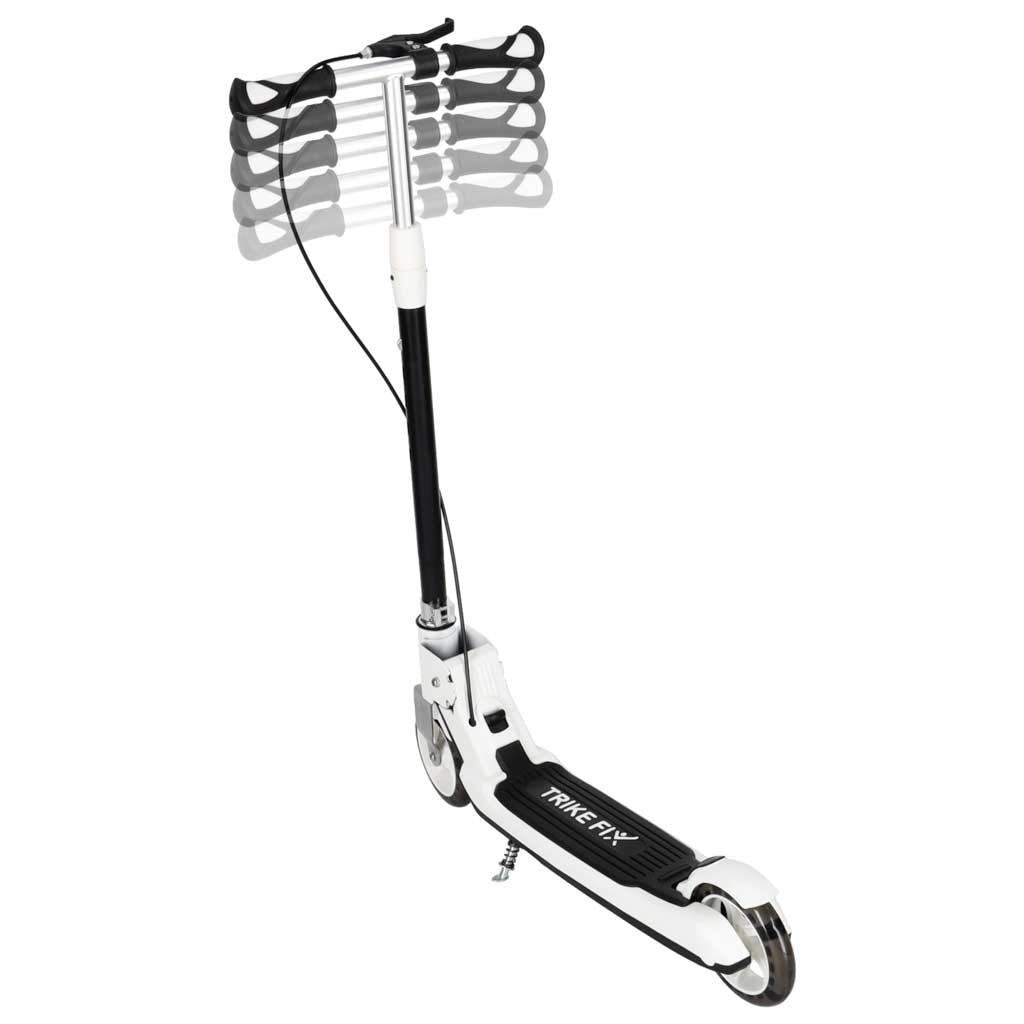Bērnu skrejritenis TRIKE FIX ar LED, salokāms, melns | EcoToys