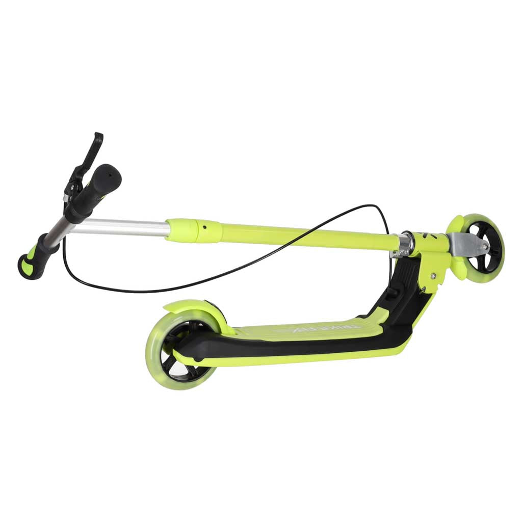 Bērnu skrejritenis TRIKE FIX ar LED, salokāms, neona zaļš | EcoToys