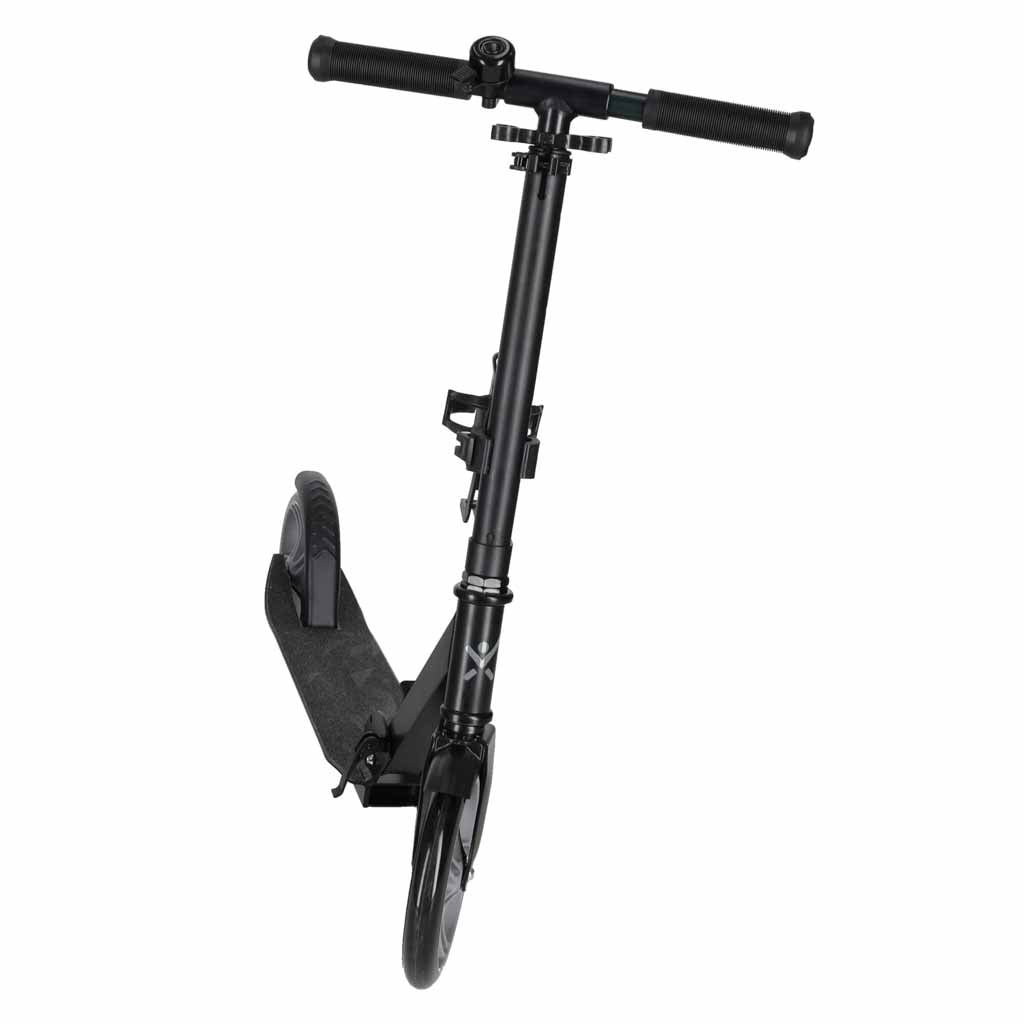 Trike Fix salokāms pilsētas skrejritenis ar 200 mm riteņiem, melns un pelēks | EcoToys