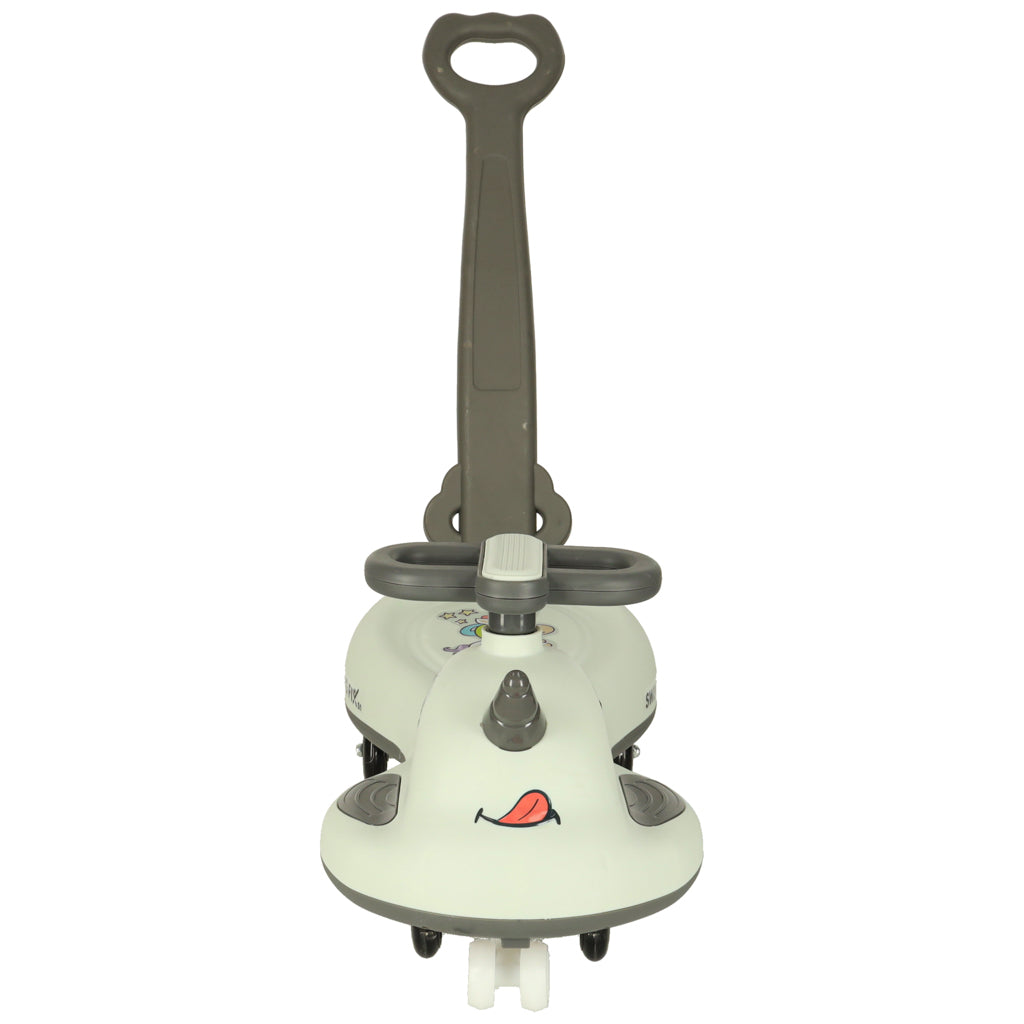 LED Swing FIX S1 gravitācijas skrejritenis ar rokturi pelēks max 65kg | EcoToys