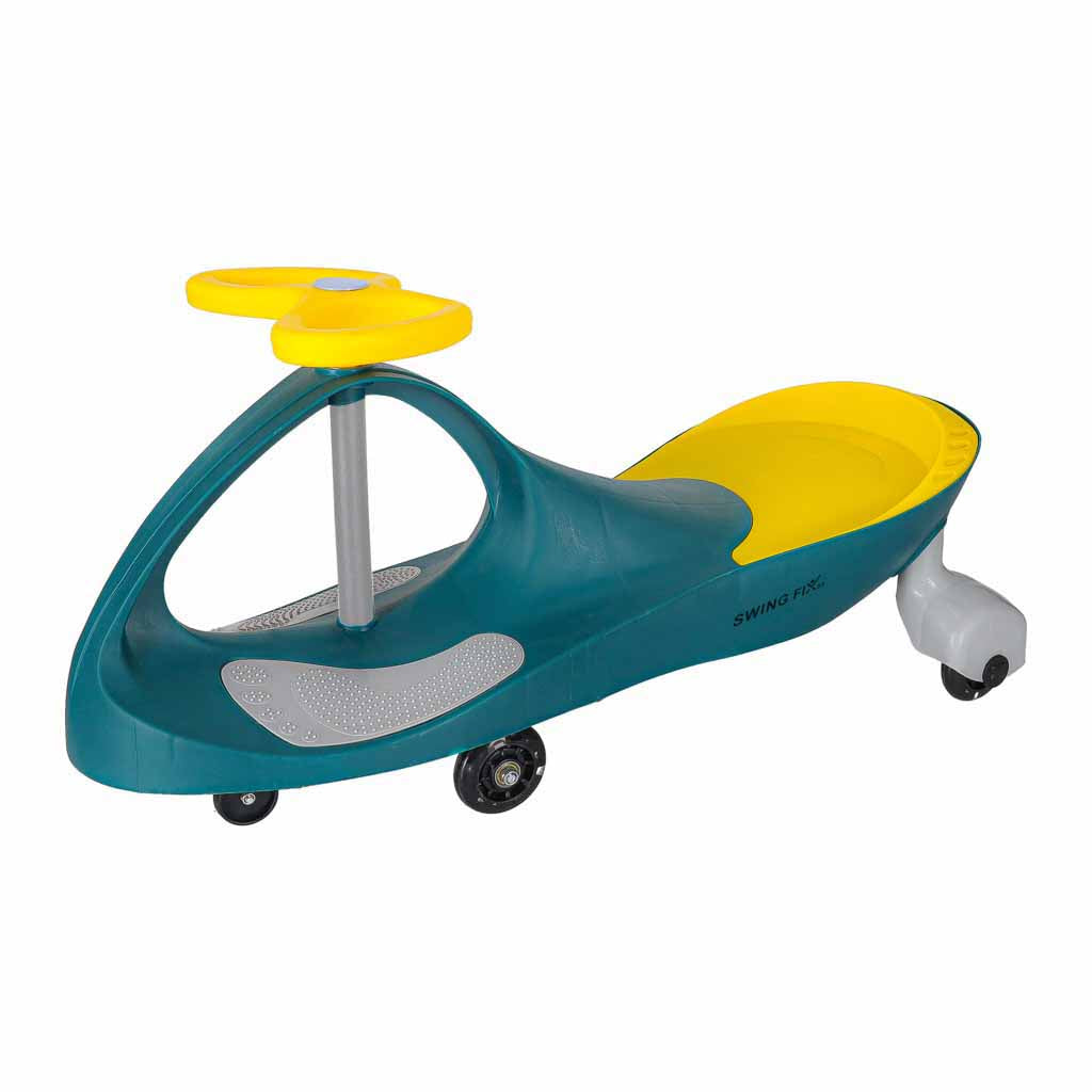 Gravitācijas amerikāņu kalniņi spīdoši LED riteņi zaļi dzelteni | EcoToys