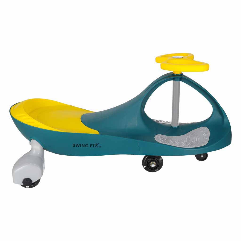 Gravitācijas amerikāņu kalniņi spīdoši LED riteņi zaļi dzelteni | EcoToys