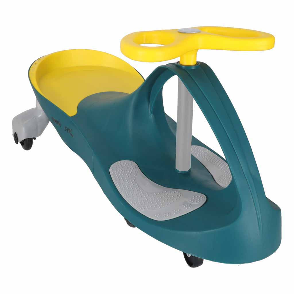 Gravitācijas amerikāņu kalniņi spīdoši LED riteņi zaļi dzelteni | EcoToys