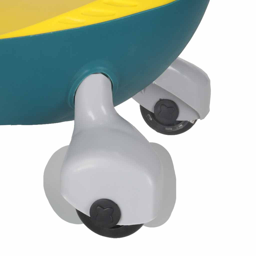 Gravitācijas amerikāņu kalniņi spīdoši LED riteņi zaļi dzelteni | EcoToys