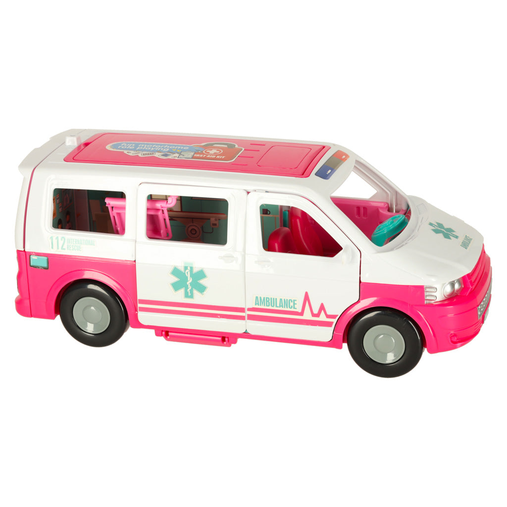 Ātrās palīdzības mobilās slimnīcas leļļu piederumi | EcoToys