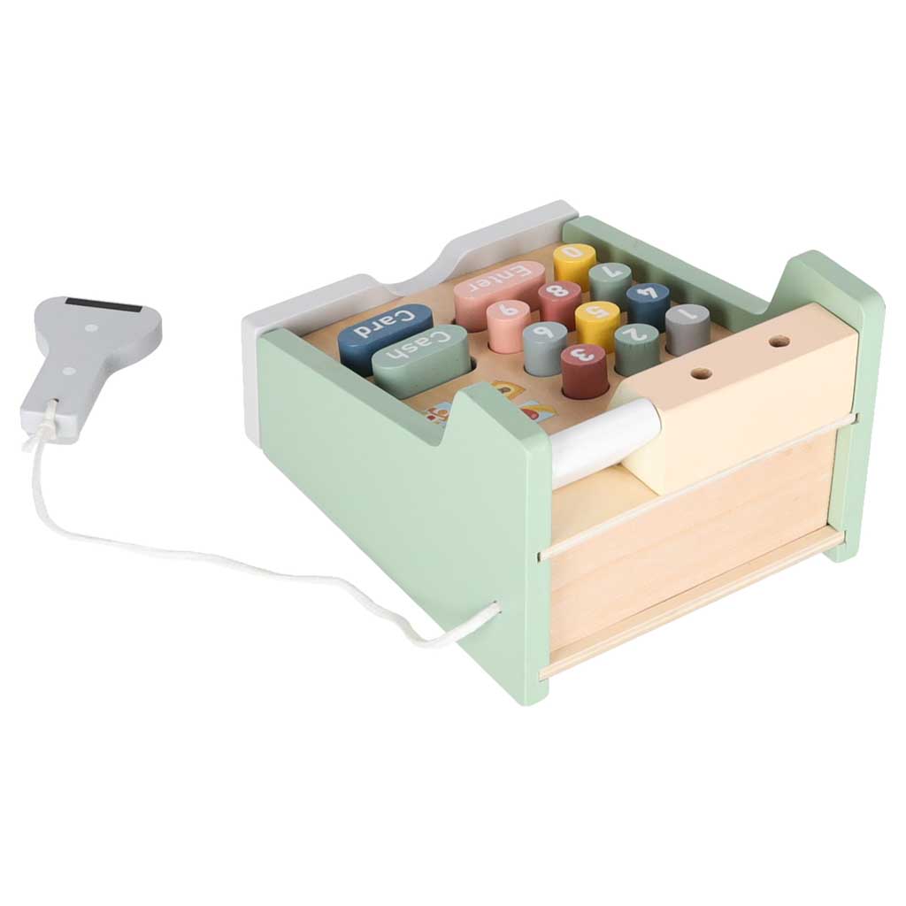 Koka kases aparāts bērniem ar termināli un skeneri | EcoToys