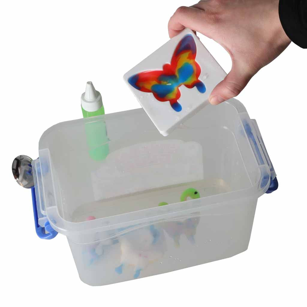 Burvju gēla līmes komplekts 3D figūriņu veidošanai, 26 el. | EcoToys