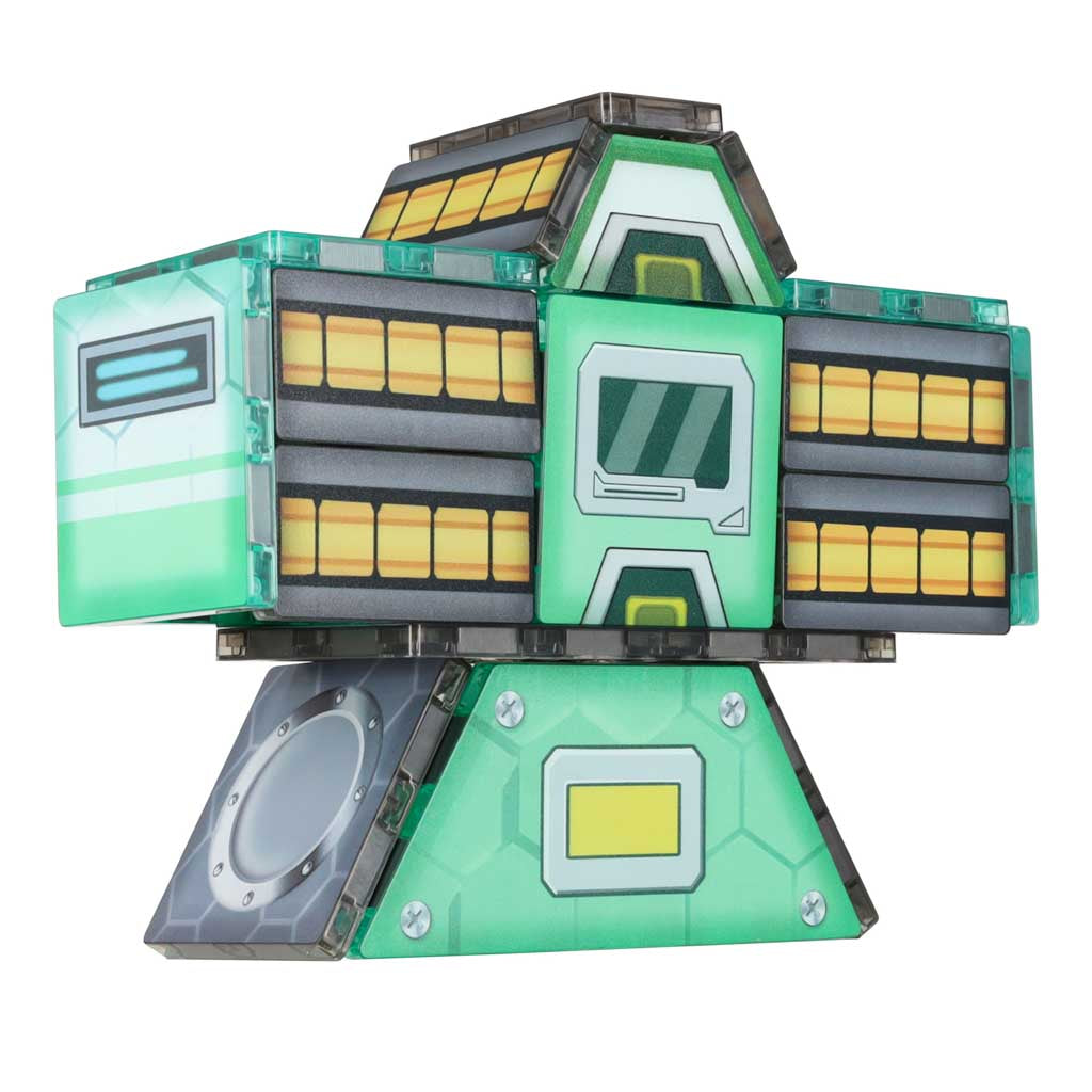 Magnētiskie bloki kosmosa stacija 108 elementi | EcoToys