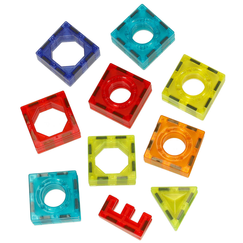 Magnētiskie ķieģeļi marmora bumbiņu trase ar skaņas mūziku 118 elementi | EcoToys