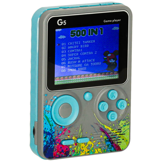 Retro mini portatīvā spēļu konsole | EcoToys