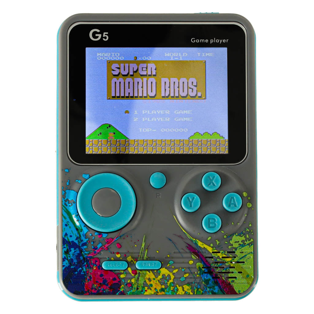 Retro mini portatīvā spēļu konsole | EcoToys