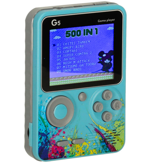 Retro mini portatīvā spēļu konsole | EcoToys