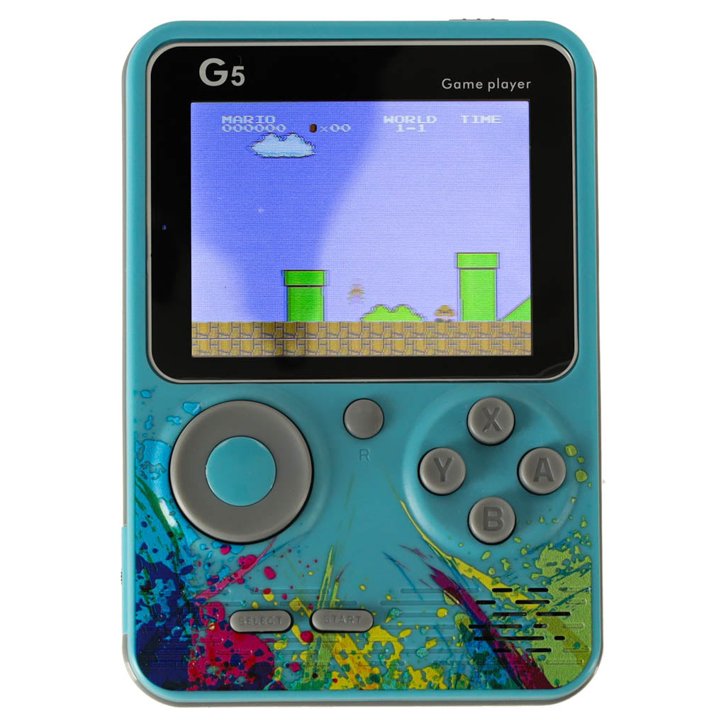 Retro mini portatīvā spēļu konsole | EcoToys