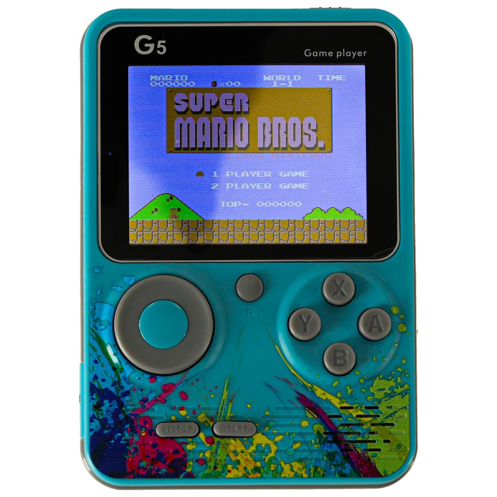 Retro mini portatīvā spēļu konsole | EcoToys