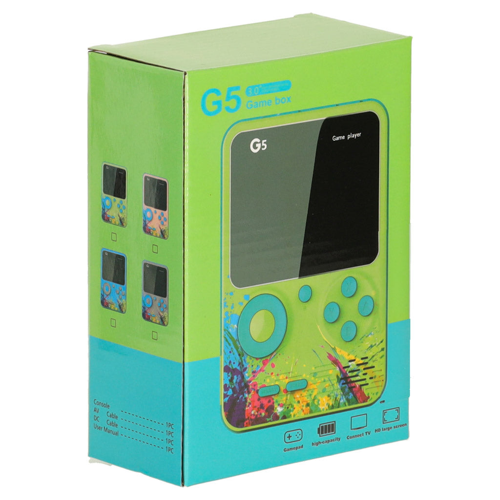 Retro mini portatīvā spēļu konsole | EcoToys